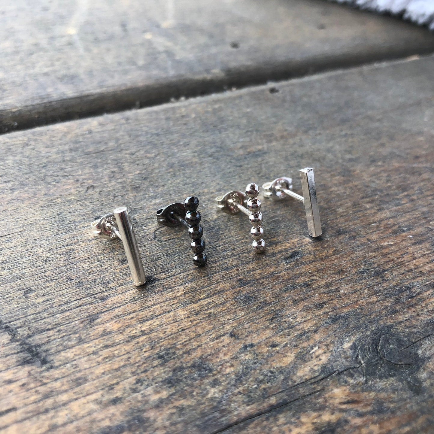 Row of Line earring collection - Trisha Flanagan