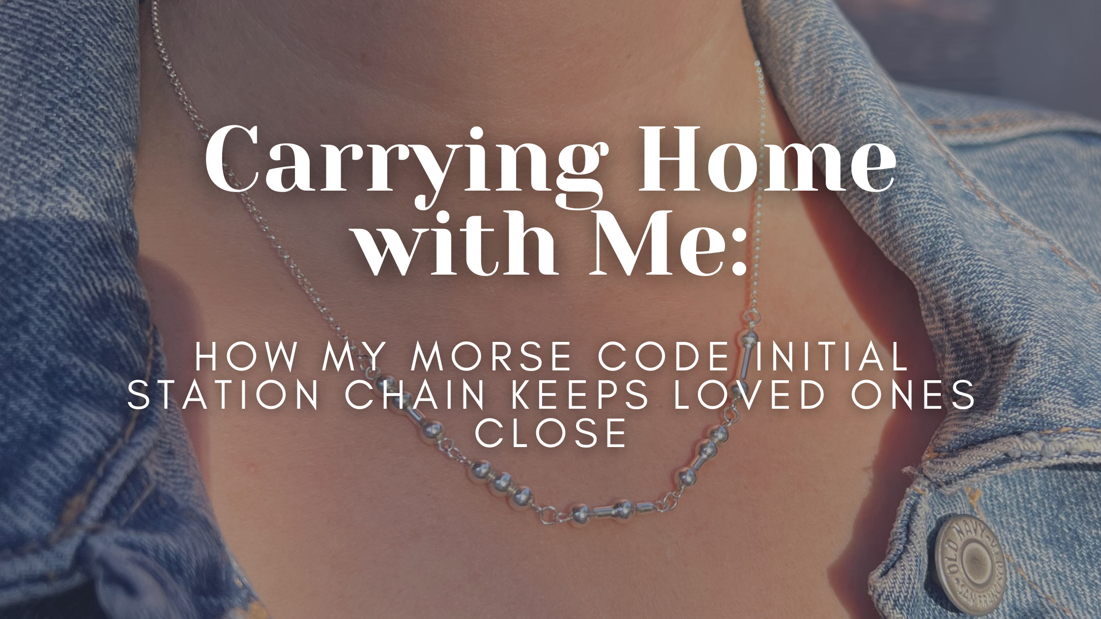 Carry Loved Ones Close with Morse Code Jewelry – Trisha Flanagan Jewelry
