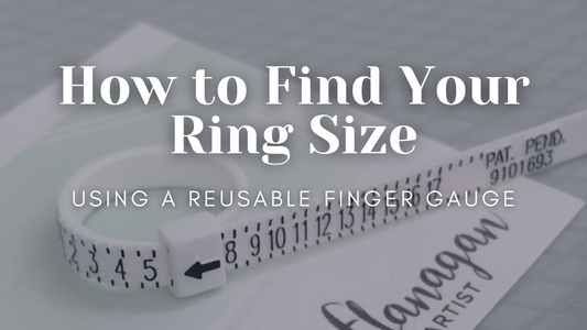How to Find Your Ring Size - Using a Reusable Finger Gauge
