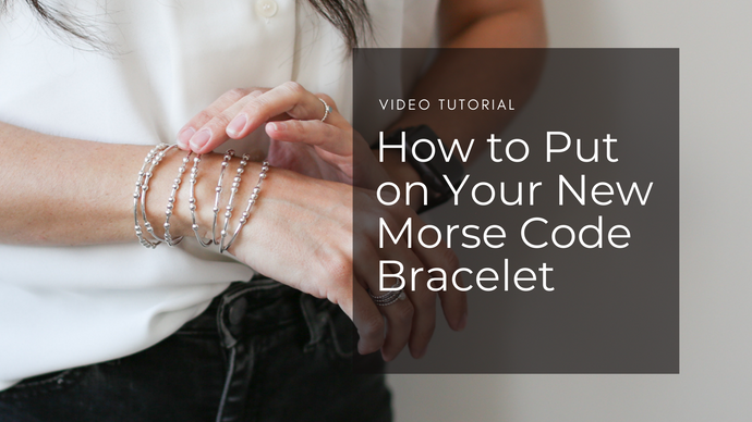 Simple How to Put on a Cuff Style Bracelet