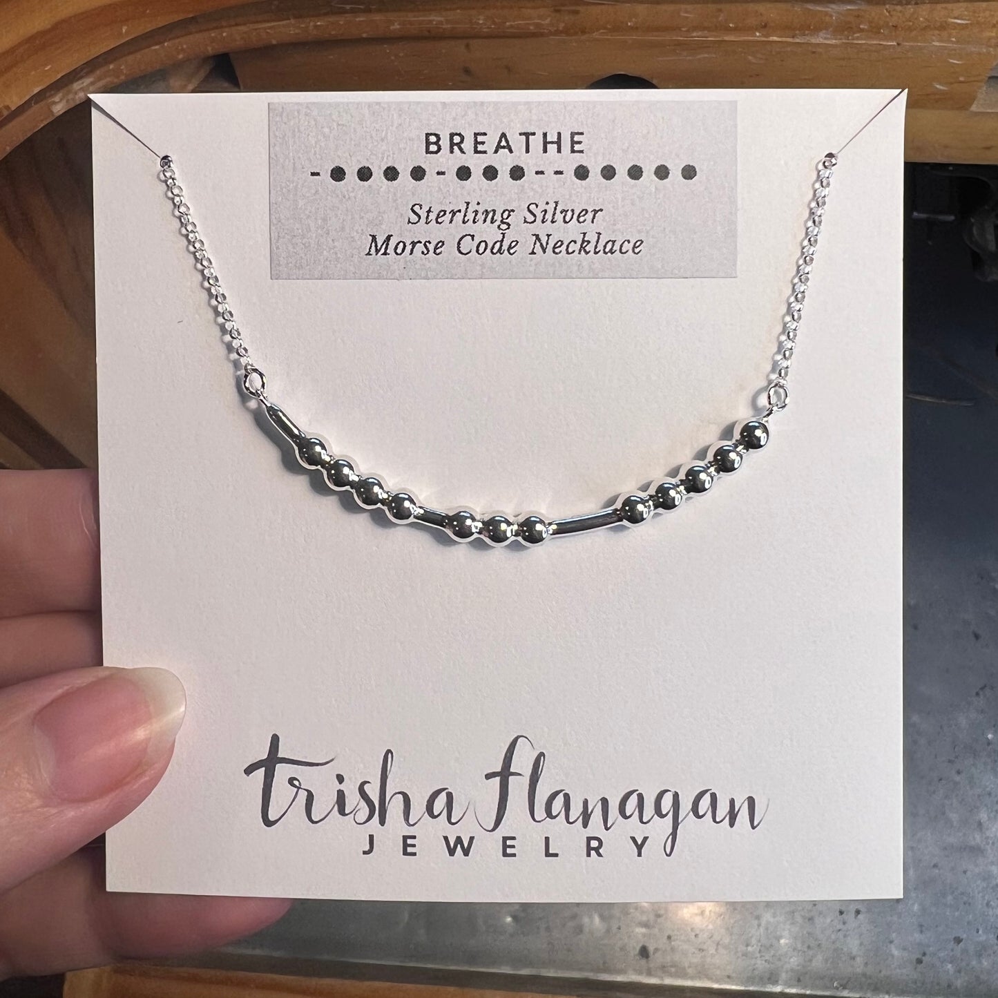 Collier de code TANTE Morse