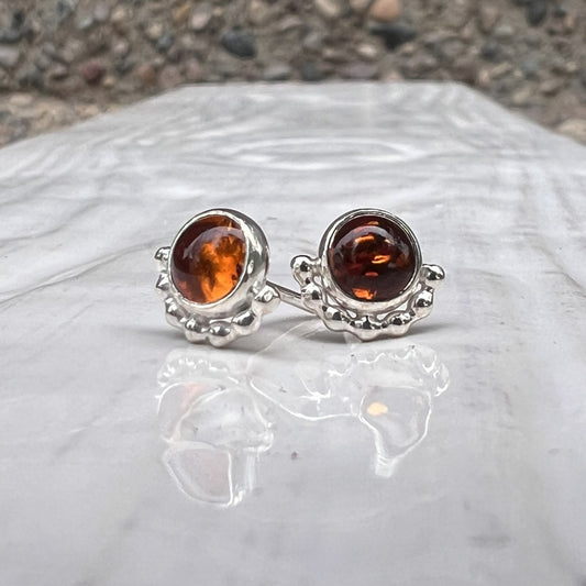 Baltic Amber Statement Earrings