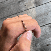 Load image into Gallery viewer, Gold Fidget Ring