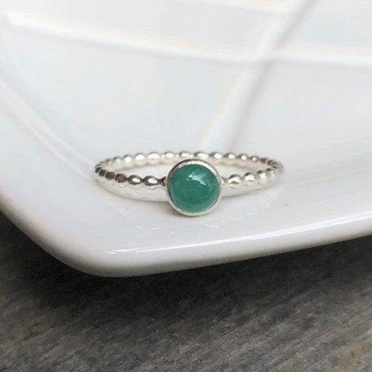 Medium Emerald Ring - Trisha Flanagan