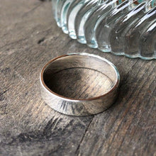 Load image into Gallery viewer, 5mm Wide Sterling Silver Wedding Band - Trisha Flanagan