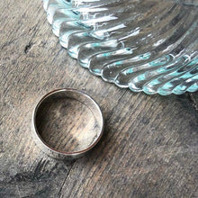 Load image into Gallery viewer, 5mm Wide Sterling Silver Wedding Band top view - Trisha Flanagan